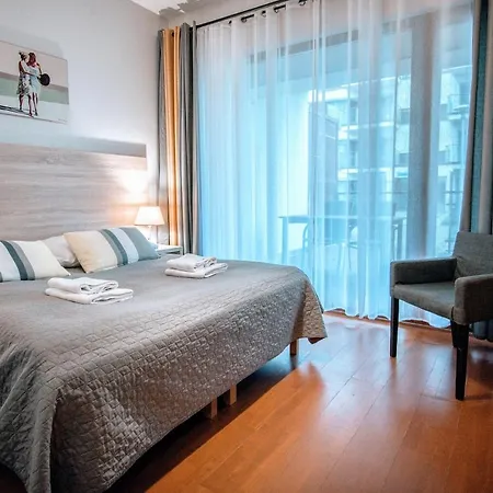 شقة Na Wyspie - Baltic Park 3.0.7 - Z 2 Sypialniami I 80 M² Tarasem *