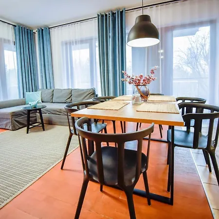 Na Wyspie - Baltic Park 3.0.7 - Z 2 Sypialniami I 80 M² Tarasem Apartmán *