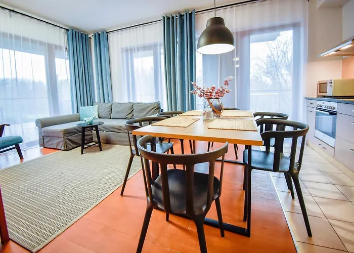 Na Wyspie - Baltic Park 3.0.7 - Z 2 Sypialniami I 80 M² Tarasem Appartement *