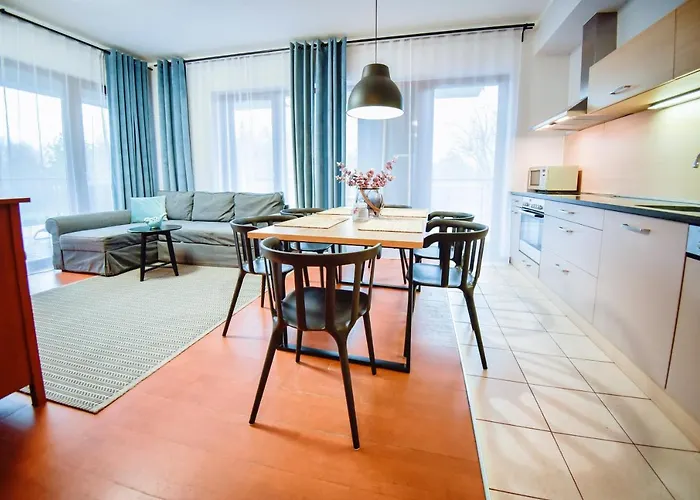 Na Wyspie - Baltic Park 3.0.7 - Z 2 Sypialniami I 80 M² Tarasem * Świnoujście